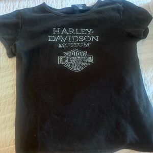 Harley-Davidson Museum women's tee shirt - with bling accents